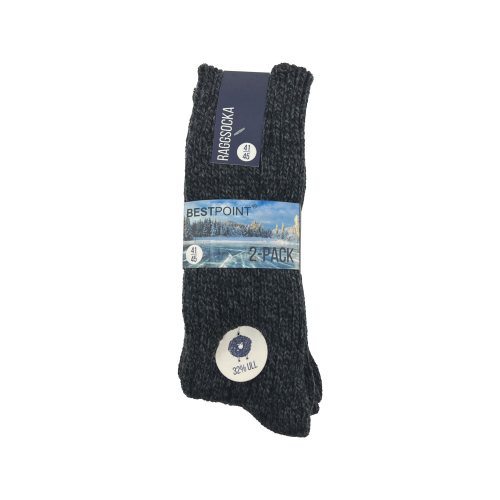 2-pack Bestpoint raggsockor herr