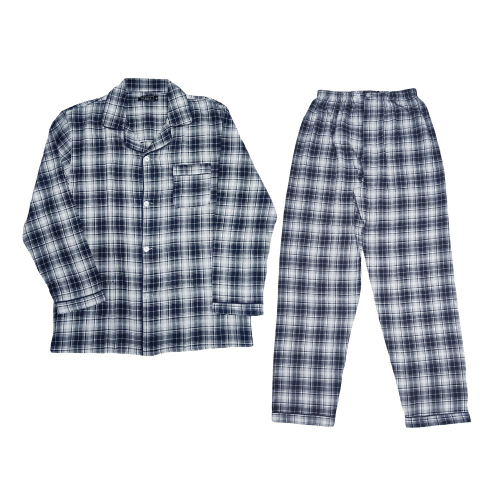 Herr pyjamas flanell rutig