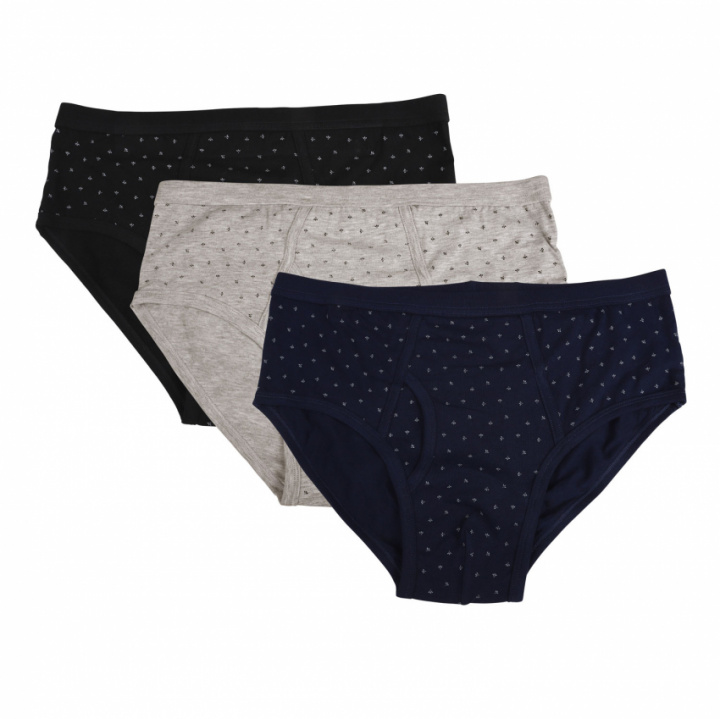 3-pack Herr kalsonger klassiska med gylf i gruppen Herr / Kalsonger / Briefs hos Gus Textil AB (66834r)