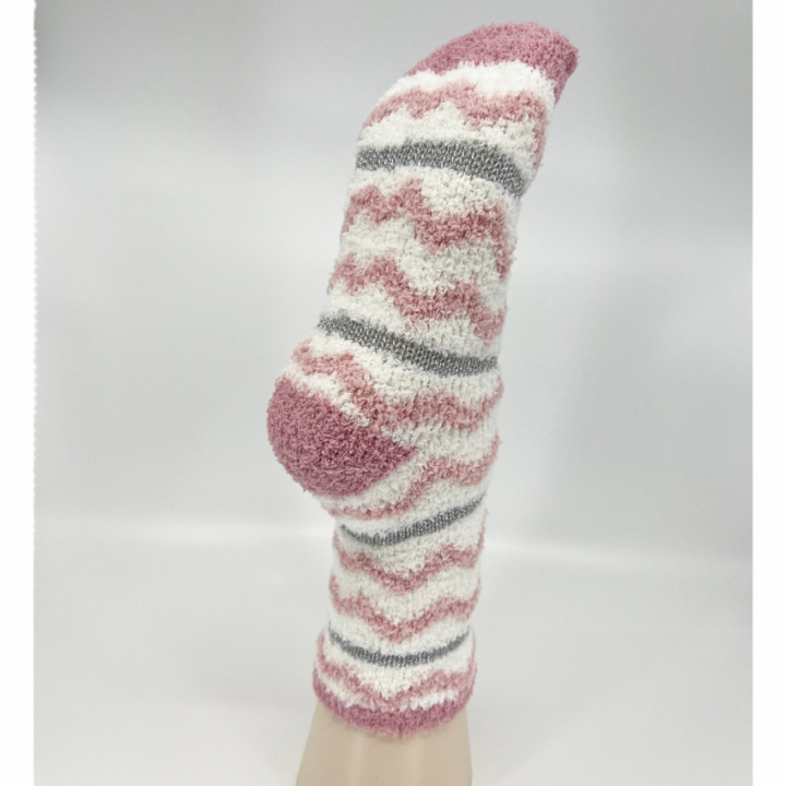 Strumpor Cozy sock zigzag i gruppen Strumpor / Mysiga strumpor hos Gus Textil AB (925841r)