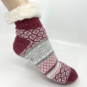 Cozy sock jacquard halkbeläggning  