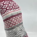 Cozy sock jacquard halkbeläggning  