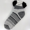 Cozy sock jacquard halkbeläggning  