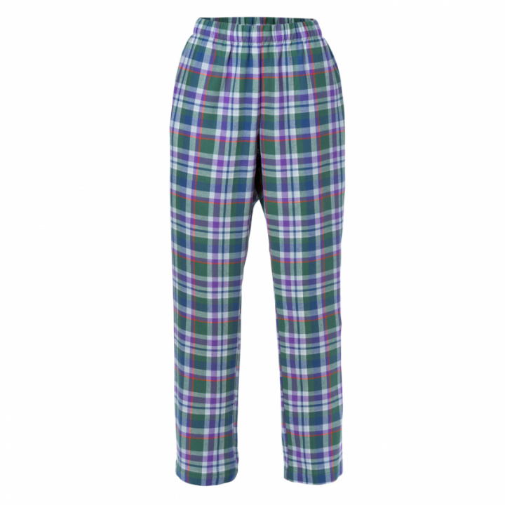 Rutiga pyjamasbyxor dam flanell i gruppen Övrigt / Underkläder / Pyjamas hos Gus Textil AB (925958r)